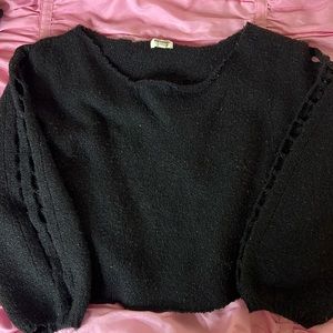 World Market Off the shoulder Sparkly Sweater